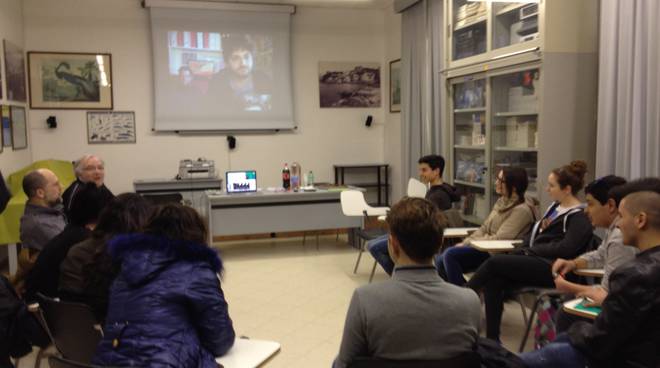 Il primo gruppo di corsisti di #cinemapprendo