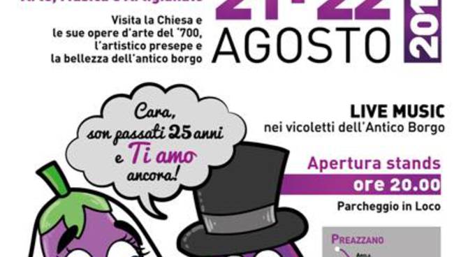 Programma Sagra Melanzana a Preazzano