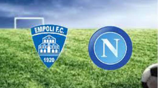 EMPOLI - NAPOLI LOGO CON STEMMI