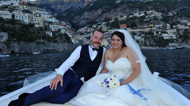 Positano auguri matrimonio