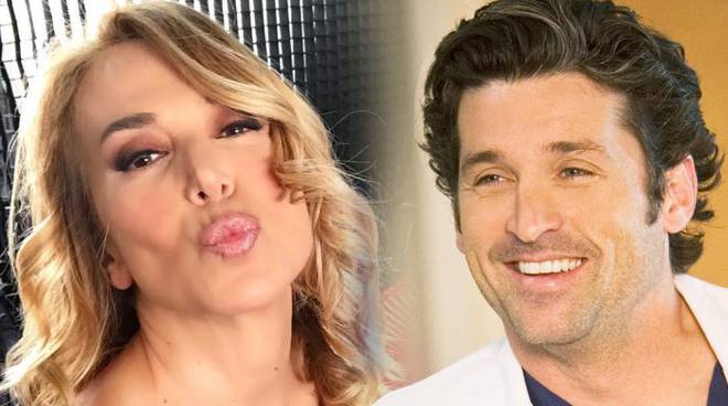 Barbara D'Urso Patrick Dempsey