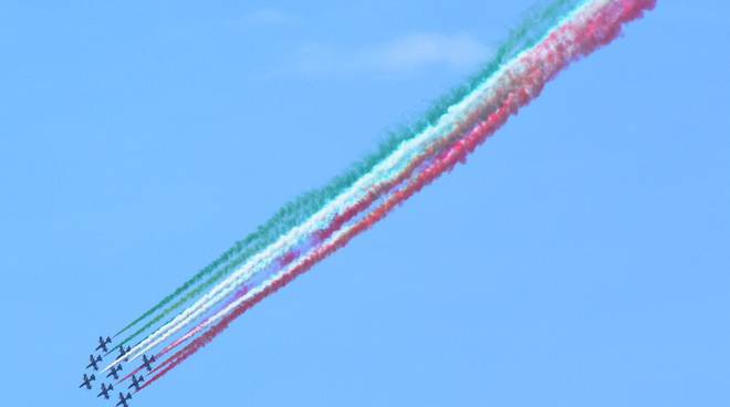 Frecce Tricolori a Sorrento concorso di Positanonews 