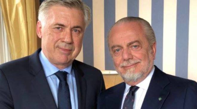 Ancelotti e De laurentiis