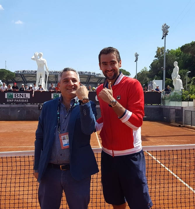 Silvio e Cilic