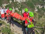 Escursionista recuperata a Positano sul Sentiero degli Dei 