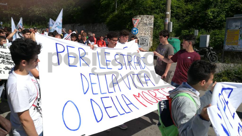 tramonti, manifestazione, sp2, valico