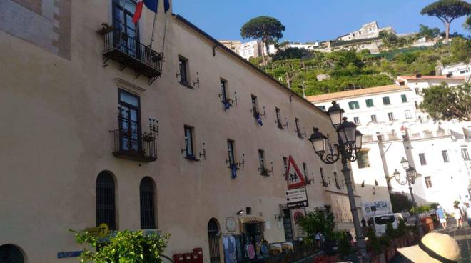 Amalfi regata repubbliche marinare decorata