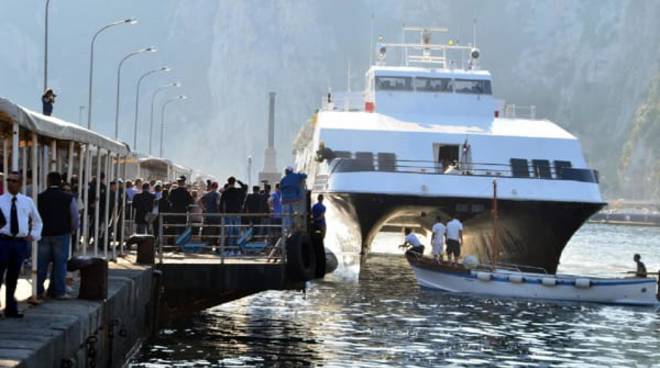 Capri incidente al Porto