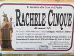 Condoglianze Rachele Cinque