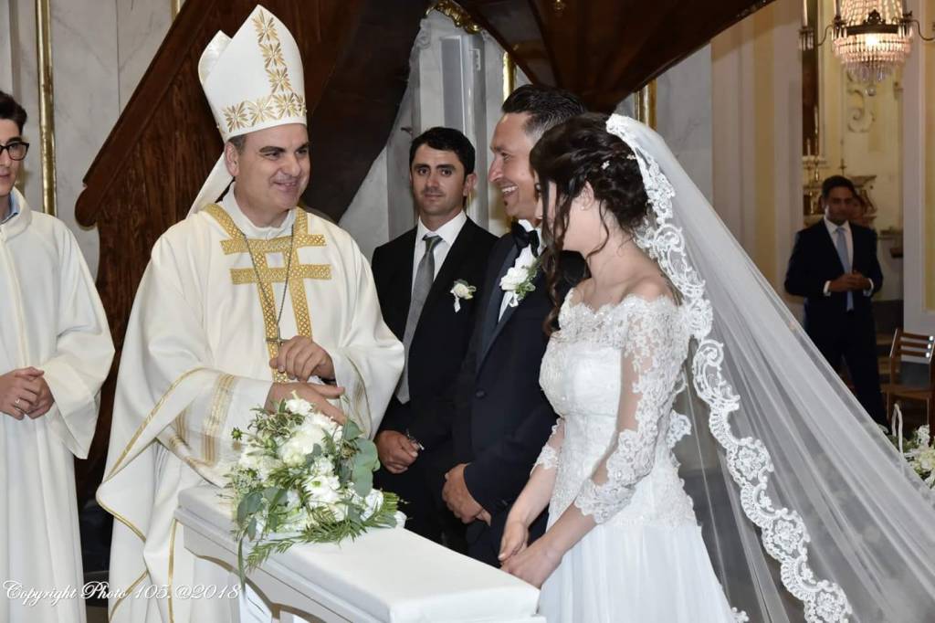 Positano primo Matrimonio del Vescovo Michele Fusco con Luca e Roberta  Foto Peppe 105