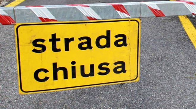 Strada chiusa a Vietri sul Mare per lavori di manutenzione