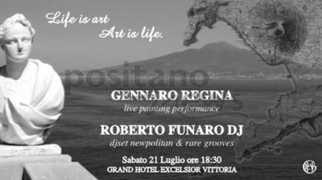 \"Gennaro Regina @ G.H.Excelsior Vittoria Sorrento 21/07/2018 ore 18.30 \"