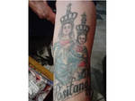 Italo-americano si fa tatuare la Madonna di Positano per grazia ricevuta