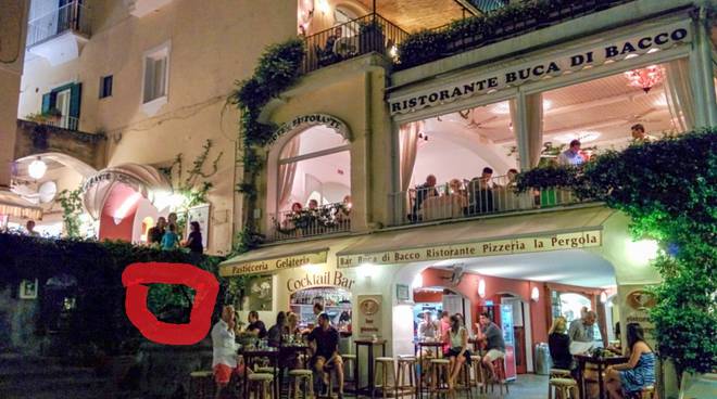 Positano Bar Buca di Bacco La Pergola