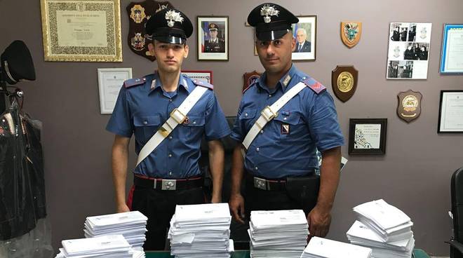 Tramonti. I Carabinieri arrestano un uomo per spaccio di droga e sottrazione di corrispondenza