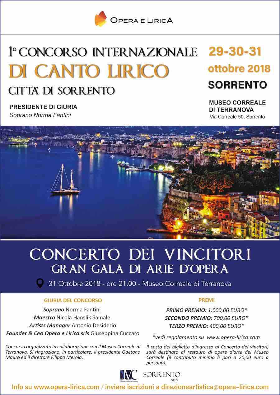 concorso lirico sorrento correale