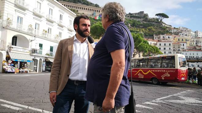 Daniele Milano sindaco di Amalfi Rai Campania