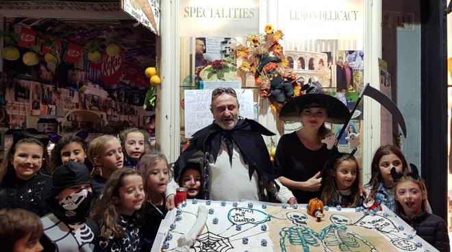 Halloween a Sorrento con Antonio Cafiero