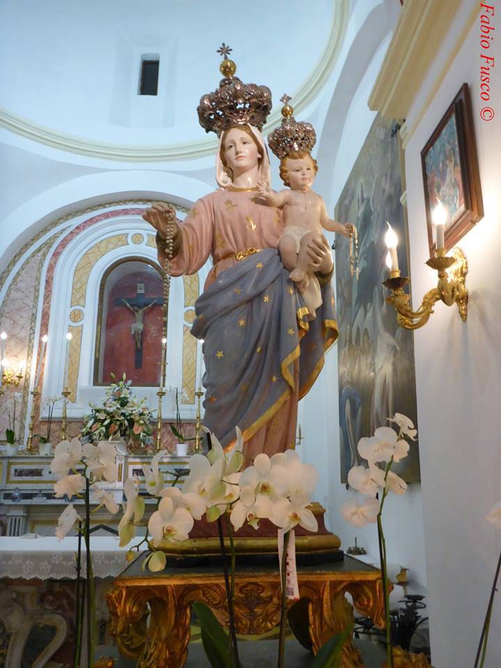 MADONNA DEL ROSARIO RESTAURO 