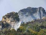 Positano, operazioni spegnimento incendio SS163