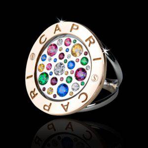 Ring Multijoy White and Rose Gold 26mm