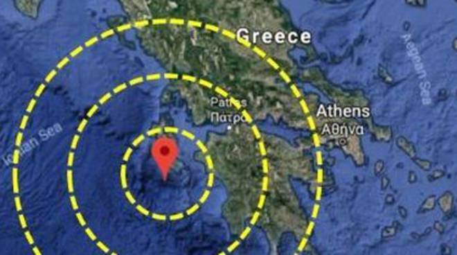 Terremoto in Grecia