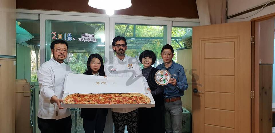 La pizza di Vico Equense in Corea del Sud con Michele Cuomo Cerasè