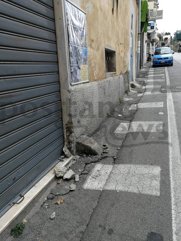 Piano di Sorrento, incidente in via Gennaro Maresca