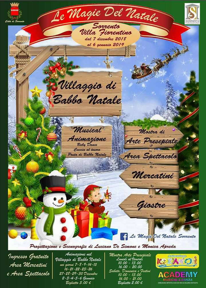 villaggio di babbo natale 