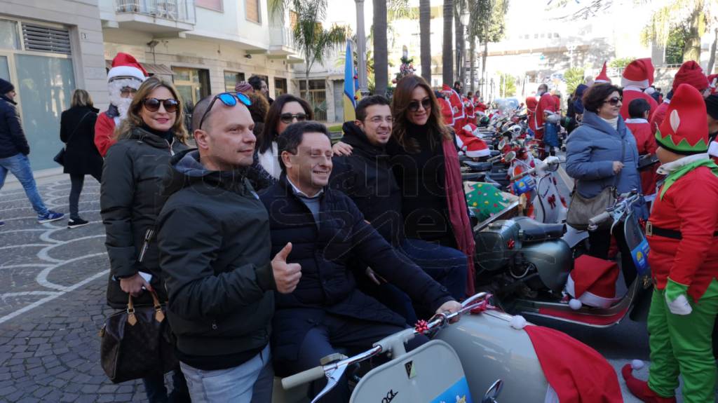 Babbo Natale in vespa a Sant'Agnello