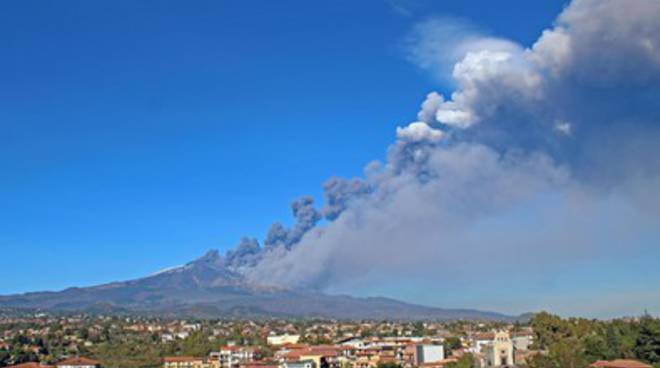 Etna eruzione