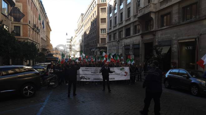 ncc protesta a roma foto esclusive