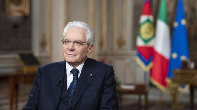 Il Presidente della Repubblica Sergio Mattarella