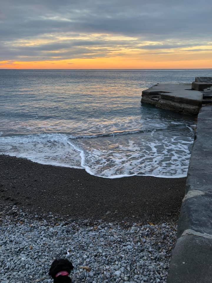 L'alba a Positano immortalata da Cristina D'aiello