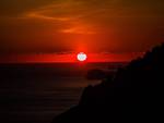 Positano tramonto da Montepertuso