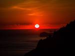 Positano tramonto da Montepertuso