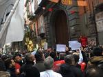 Sorbillo manifestazione a Napoli