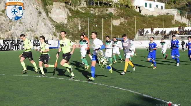 Foto di Michele Abbagnara tratta dal diario di Facebook di F.C. Sal De Riso Costa d’Amalfi Calcio