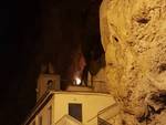 Incendio a Ravello 