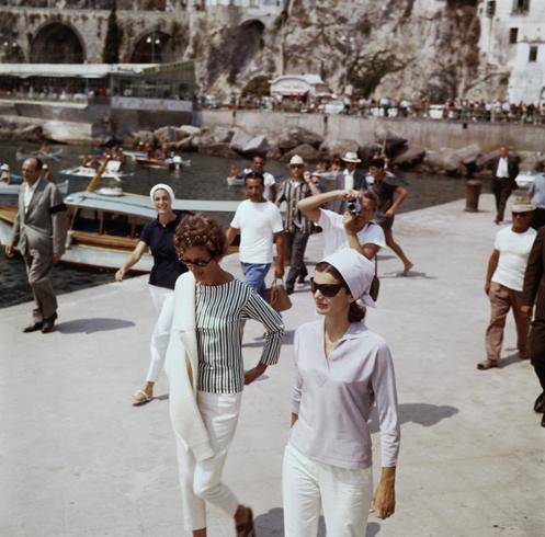 Marella Agnelli e Jacqueline Kennedy