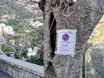 Positano. Lavori in via Pasitea