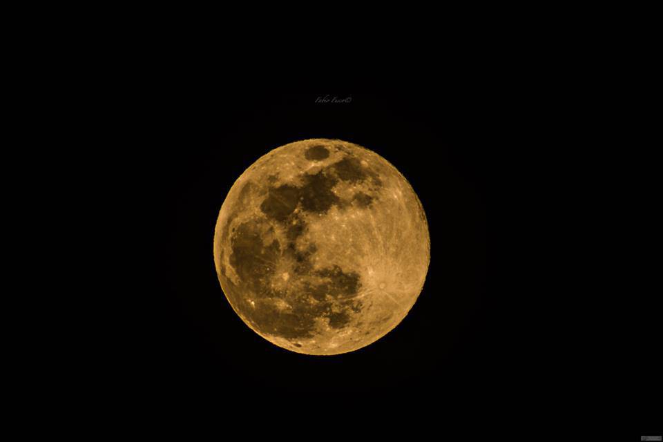 Super Luna a Positano di Fabio Fusco 