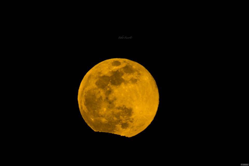 Super Luna a Positano di Fabio Fusco 