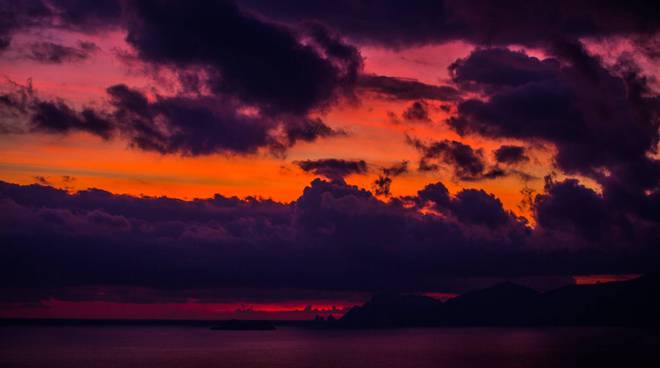 Tramonto a Positano 