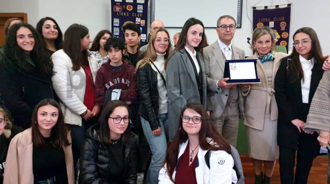 Il Liceo di Meta premiato dai Lions per un progetto ambientale in Penisola sorrentina