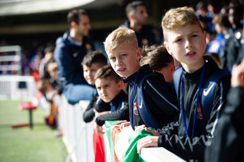 I bambini dell’Accademia Calcio Sorrento 