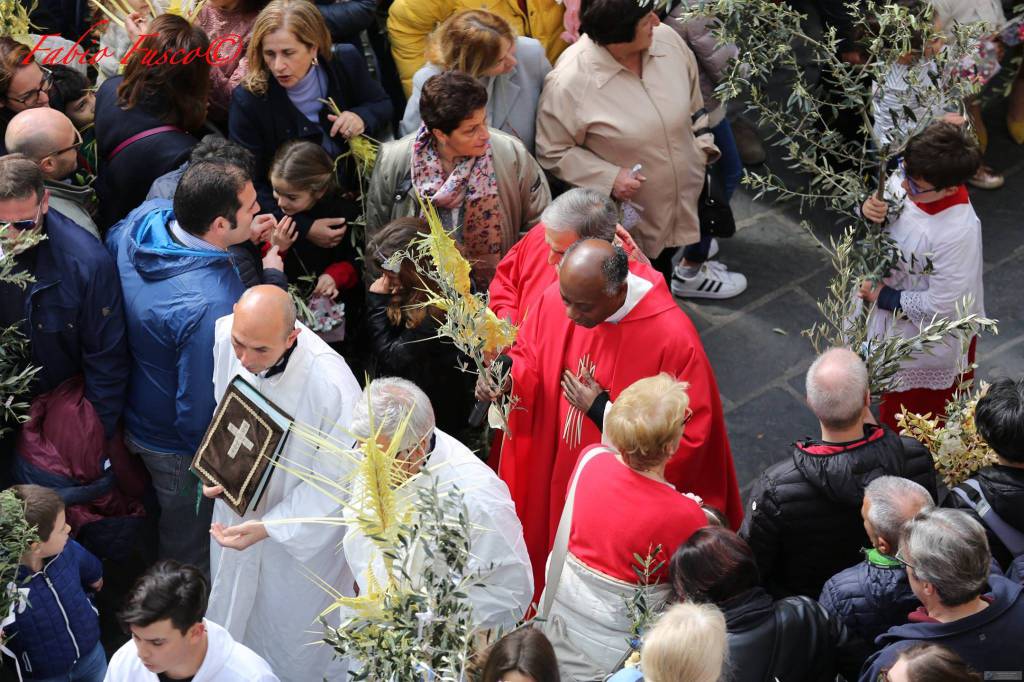 Positano: La benedizione delle Palme  di Fabio Fusco 