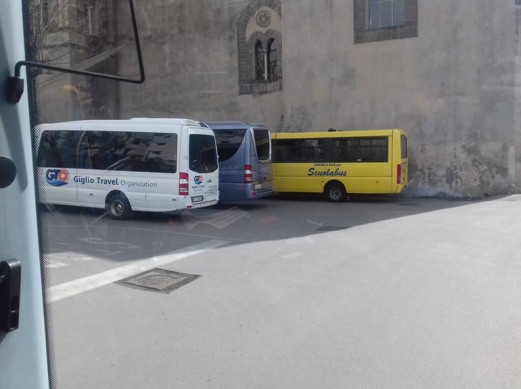 Ravello: Ancora problemi alla piazzola di manovra 