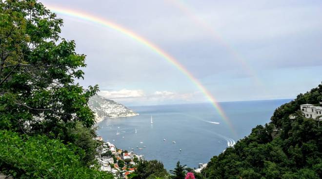 Arcobaleno a Positano