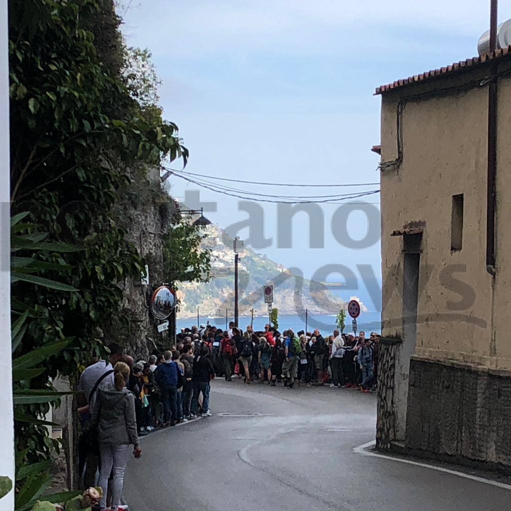 Caos a Positano